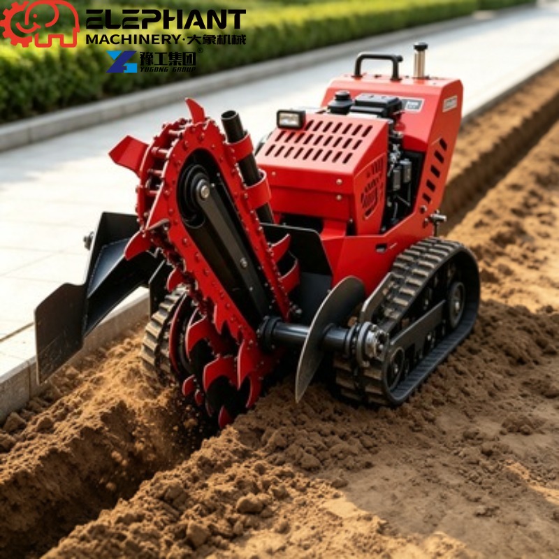 Heavy Equipment Trencher - Paletli Kazıcı, Mini Ağır Hizmet Tipi