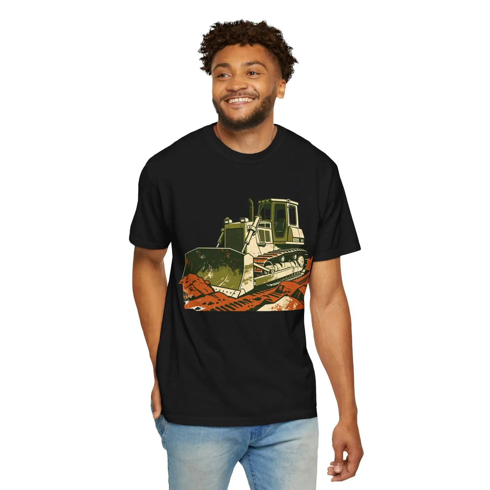 Heavy Equipment Operations - Vintage Buldozer Tişörtü, Buldozer Operatörü, Ağır