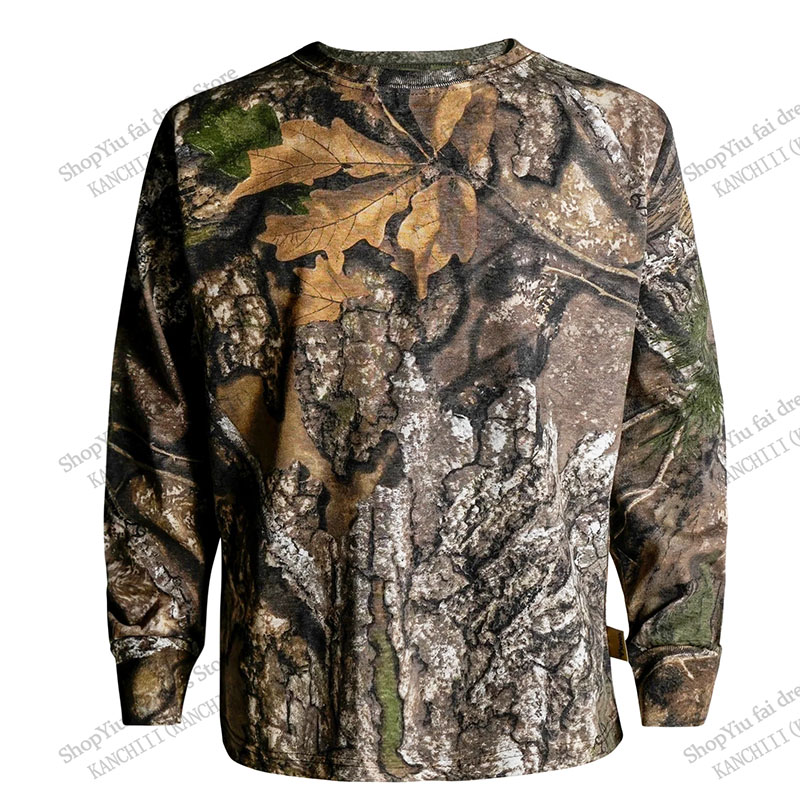 Heavy Equipment Operator Shirts - Yeni Wilderness Taktik Kamuflaj 3d Baskı