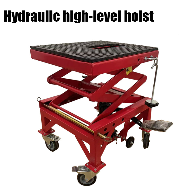 Scissor Lift Table Hydraulic - Hidrolik Motosiklet Kaldırma Masası, 350 LBS