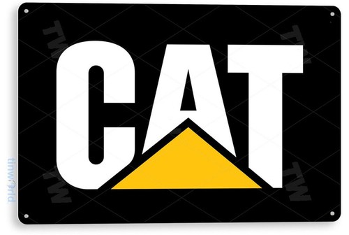Heavy Equipment Sign - TIN SIGN CAT Mekanik Elektrikli El