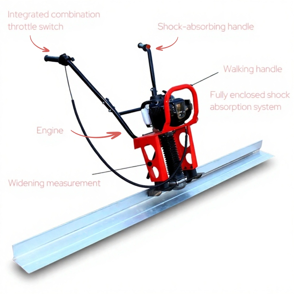 Beton Tesviye Cetveli Elektrik - Concrete Screed Vibrator incelemesi ve fiyatı