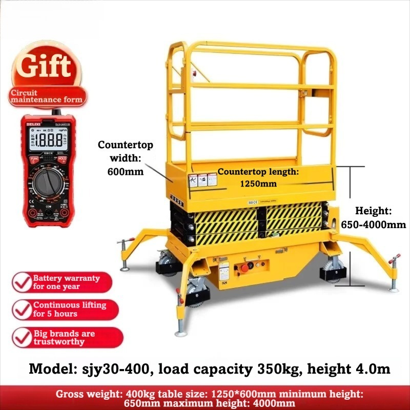 2m 4m Hidrolik Makaslı Kaldırm - Scissor Lift Table Hydraulic incelemesi ve fiyatı