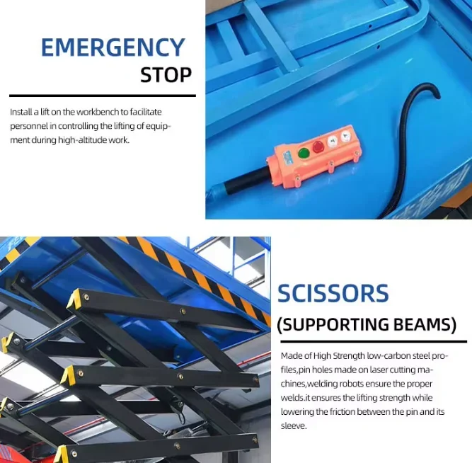 YG Özelleştirilmiş 500Kg Yük K - Scissor Lift Table Hydraulic incelemesi ve fiyatı