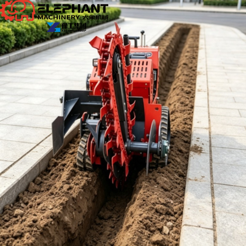 Paletli Kazıcı, Mini Tarım Ara - Heavy Equipment Trencher incelemesi ve fiyatı