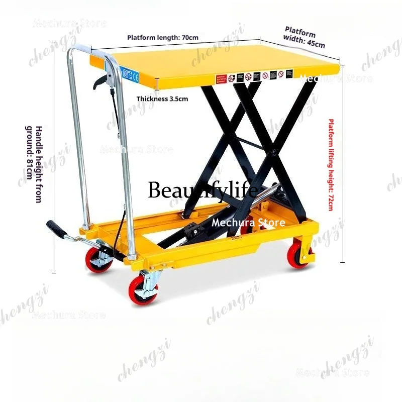 A55 Portatif Mobil Hidrolik Ka - Scissor Lift Table Hydraulic incelemesi ve fiyatı